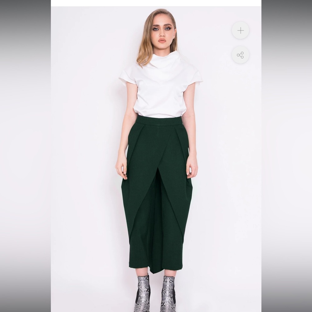 Unique Pants with Skirt